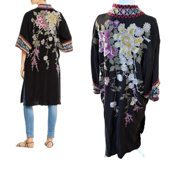 RARE SOLD OUT JOHNNY WAS LONG KEITARO KIMONO JACKET M/L - Picture 7 of 9